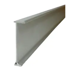 Skirting board from aluminum Profil Center Best Deal 2500x50x12.2 mm silver
