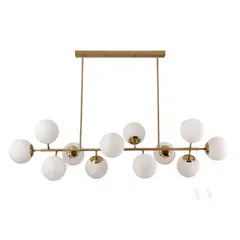 Люстра Pendent E27 12 2314-12 BZ WH золото белый