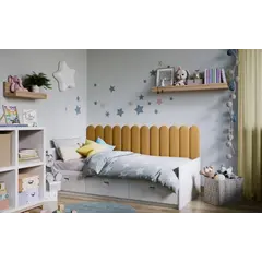 კედლის რბილი პანელი VOX Profile Oval 15x60 სმ. ყვითელი