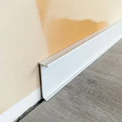 Aluminum plinth PROFIL CENTER Best Deal 12.2x50x2500 mm white