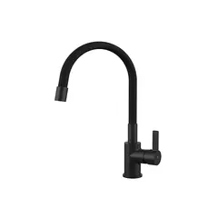 სამზარეულოს ონკანი Rubineta Flexy 33 BK2 სილიკონის ხორთუმით