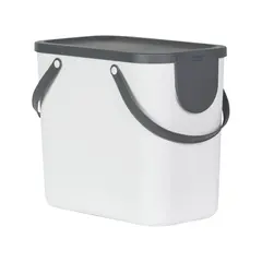 ნაგვის დასახარისხებელი კონტეინერი Rotho Albula თეთრი 25 ლ