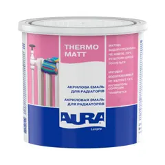 Эмаль для радиатора Eskaro Aura luxpro thermo белый матовый 750 мл