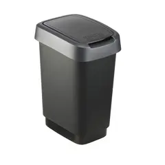 ნაგვის ურნა Rotho TWIST 25ლ ნაცრისფერი