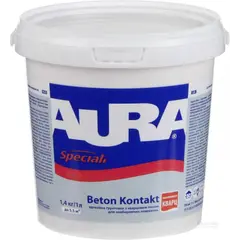 Грунт Eskaro Aura Beton Kontak 1 л розовый