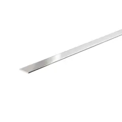 ალუმინის ზოლოვანა Arcansas ქრომი 20x2x1000 მმ