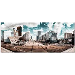 სურათი შუშაზე Styler Centre GL356 50X125 სმ