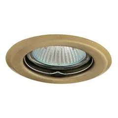 Светильник точка Kanlux бронза ARGUS CT-2114-BR/M GX5.3 1x MAX 10W