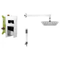 საშხაპე სისტემა ჩასაშენებელი KFA Mokait 5539-501-00 ქრომი