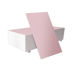 თაბაშირ-მუყაოს ფილა ცეცხლგამძლე SHPAK Matanat 12.5 მმ წითელი