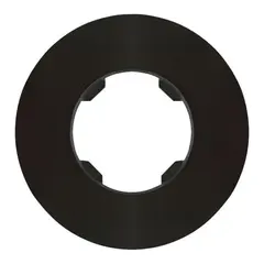 Рамка круглая DPM Soul SEU5001B 1 местная черная