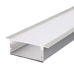 ლედ ლენტის პროფილი V-TAC 2000 50 20 მმ ვერცხლის ფერი 23179