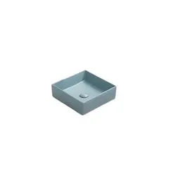 Washbasin Pate Square 78570B(35)MLG Matt Aqua green