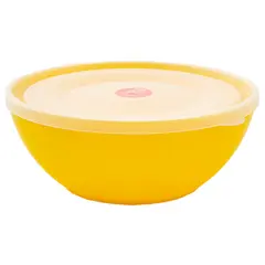 ჯამი თავსახურით Aleana 3 ლ მუქი ყვითელი/გამჭვირვალე