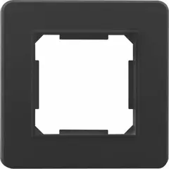 Рамка DPM 1 черный QUAD