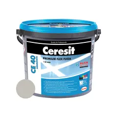 Затирка Ceresit Aquastatic CE 40 2 кг серебристо-серая