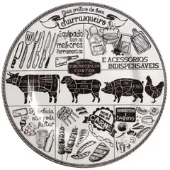 Plate Alleanza RASO CHURRASCO 3