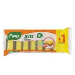 Dishwashing sponge Fino Duet 5+1 pc