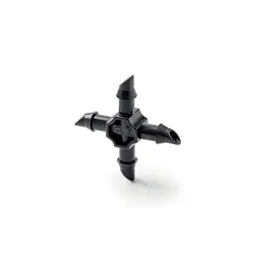 კონექტორი ჯვარედინი წვეთოვანი მილის GF GF80006284 4x6 მმ 10 ც