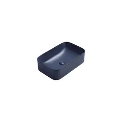 Washbasin Pate Square 78575B(60)MNB Matt navy blue