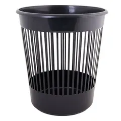 კალათი ქაღალღდისთვის Aleana შავი 12 ლ