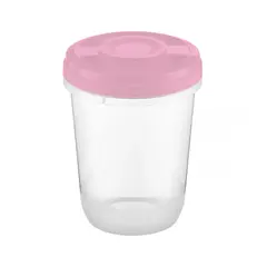 საკვების კონტეინერი Ambition SMART 51777 1ლ ღია ვარდისფერი