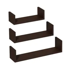 თარო კომპლექტი ვენგე ტიპი U Velano FUS 3 ც.