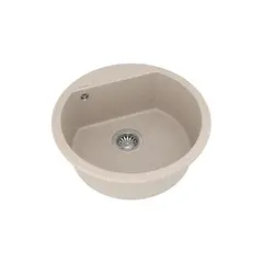 სამზარეულოს ნიჟარა კრემისფერი Vankor Tera Beige D51 TMR 01.50