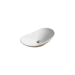 Washbasin Pate Oval 7811A Glossy white