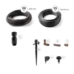 წვეთოვანი სარწყავი სისტემის კომპლექტი GF 20 VASE GF80006105