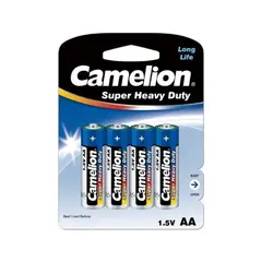 Battery Camelion Super Heavy Duty AA saline 4 pcs