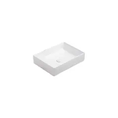 Washbasin Pate Square 78570B(50) Glossy white