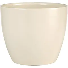 Ceramic flower pot Scheurich 920/37 Cover pot creme