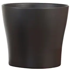 Ceramic pot for flowers Scheurich 808/11 ANTHRAZIT