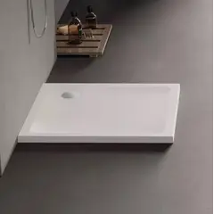 საშხაპე პადონი New Trendy Stone White B-0542 90X90X4,5სმ კვადრატული