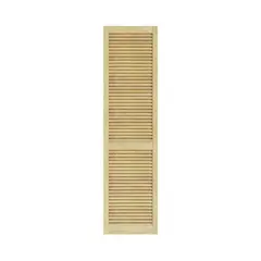 Doors louvered wooden Pine Woodtechnic 2422х494 mm
