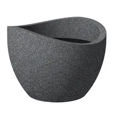 Flower pot Scheurich 250/60 PLANTER SCHWARZ GRANIT