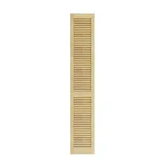 Doors wooden panel jalousie Woodtechnic pine 2013х394