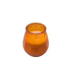 Candle in glass Bolsius orange 104/60 mm