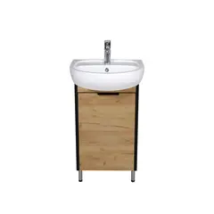 აბაზანის ტუმბო ხელსაბნით Dacota Craft 50 wood Solo 50 სმ