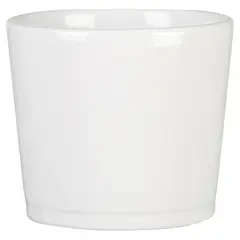 Ceramic pot for flowers Scheurich 883/28 ALASKA WEISS