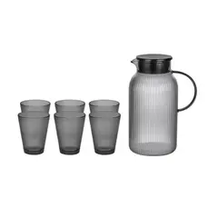 ნაკრები გრაფინი + 6 ჭიქა