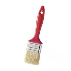Flat brush with red handle Hardy 0200-404750 50 mm
