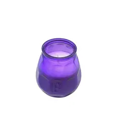 Candle in glass Bolsius purple 104/60 mm
