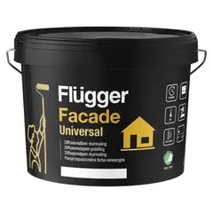 საღებავი ფასადის Flugger Facade Universal 10 ლ