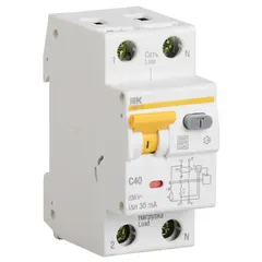Дифференциальный автовыключатель IEK C32 32A 30mA