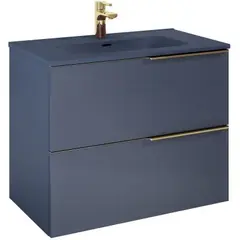 აბაზანის ტუმბო ხელსაბანის გარეშე Elita SOHO ლურჯი მქრქალი 80 სმ