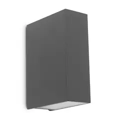 ფასადის სანათი New Light 1652/093 2x 4W მუქი ნაცრისფერი