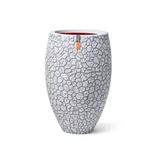ქოთანი ყვავილის Capi Europe Vase elegant deluxe Clay NL 56x85სმ სპილოსძვლისფერი