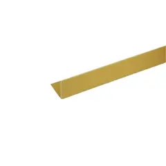 Aluminum corner Arcansas 2000X30X15 mm gold